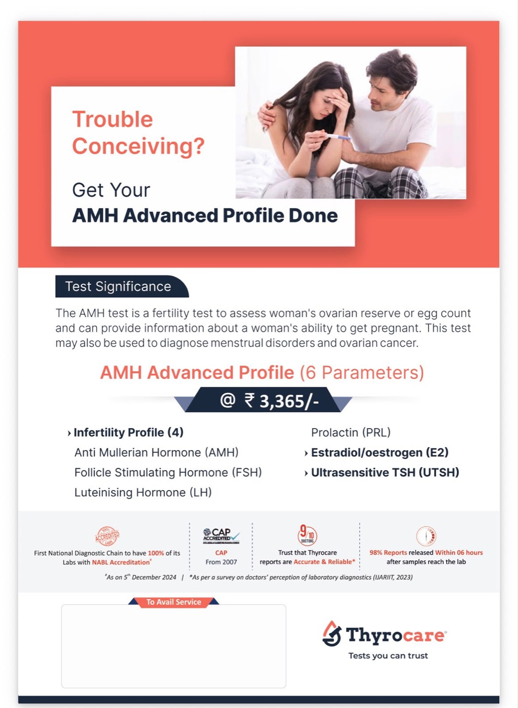 AMH Advanced Profile poster